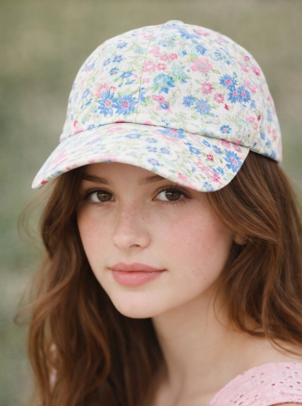 NWT LoveSackFancy Floral Hat Rare Sold Out Everywhere - Picture 1 of 6